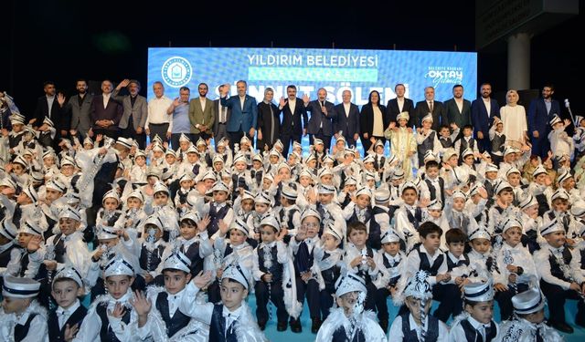 Yıldırım Belediyesi'nde toplu sünnet şöleni coşkusu yarın başlıyor