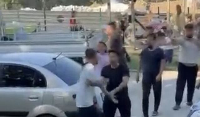 Bursa'da piknik yapan iki aile birbirine girdi