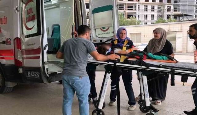 Bursa’da yürekleri ağza getiren olay! 4 yaşındaki çocuk balkondan düştü