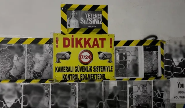 Bursa’da pasaj duvarında şaşırtan uyarı! Tuvaletini yapanlar tek tek asıldı