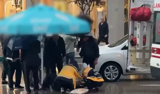 Bursa’da kazanın ardından yürek ısıtan görüntü! Yaralıyı böyle korudular