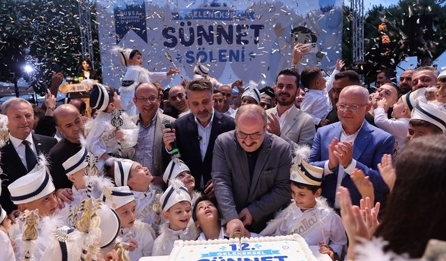 Bursa’da 537 çocuk için sünnet şöleni düzenlendi