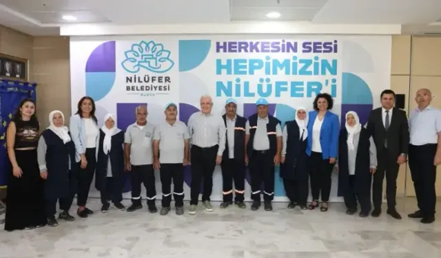 Bursa Nilüfer’de 12 belediye çalışanı sertifikasına kavuştu