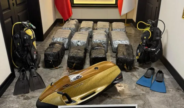Mersin Limanı’nda dev operasyon! 350 kilo kokain ele geçirildi