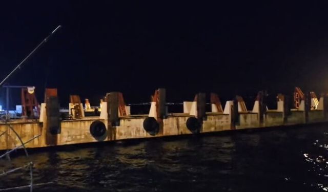 Bursa’da deniz otobüsü iskeleye çarptı! O anlar kamerada
