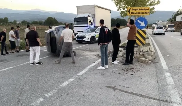 Bursa’da kural ihlali kazaya neden oldu!