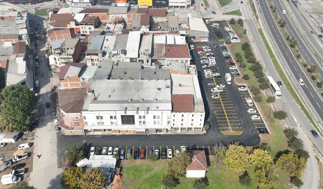 Bursa İnegöl’de mobilya bölgesine 165 araçlık yeni otopark!