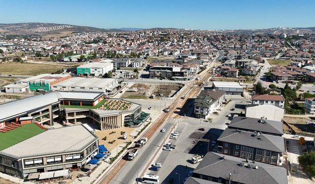 Bursa İnegöl’de Kozluca Bulvarı yenileniyor