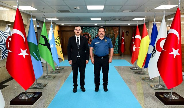 Bursa Emniyet Müdürü Kadir Gökce’ye önemli ziyaret