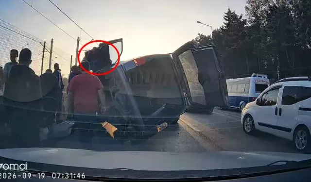Bursa’da saniyeler içinde ortalık karıştı!
