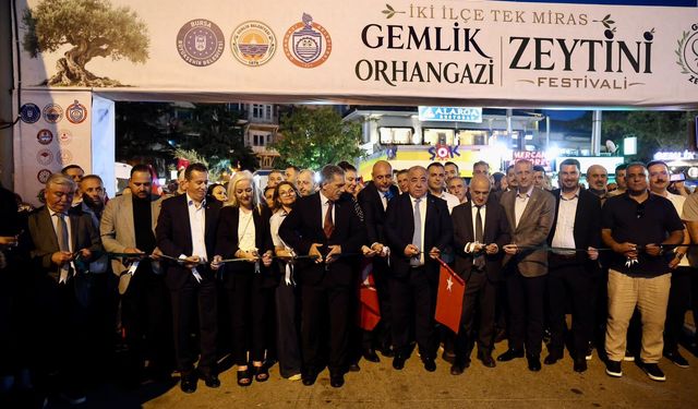 Bursa’da zeytin festivali coşkusu! Gemlik’te binlerce kişi buluştu