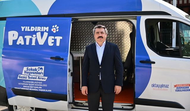 Bursa’da sokak hayvanlarına mobil veteriner desteği!