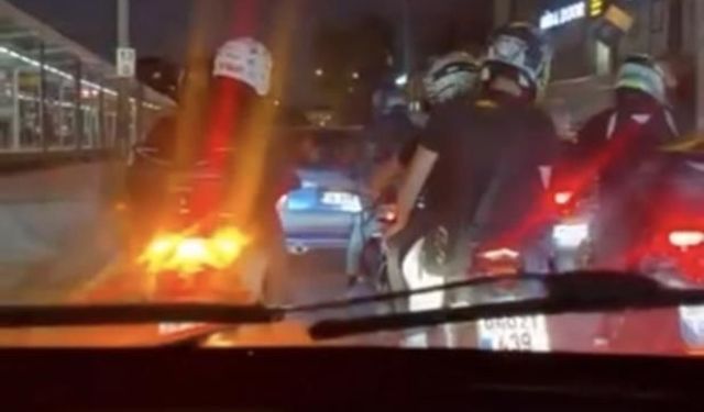 Mudanya Bulvarı'nda yol verme gerginliği kavgaya dönüştü