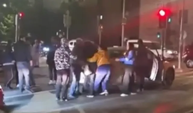 Bursa’da cadde ortasında kavga! Polis devreye girdi