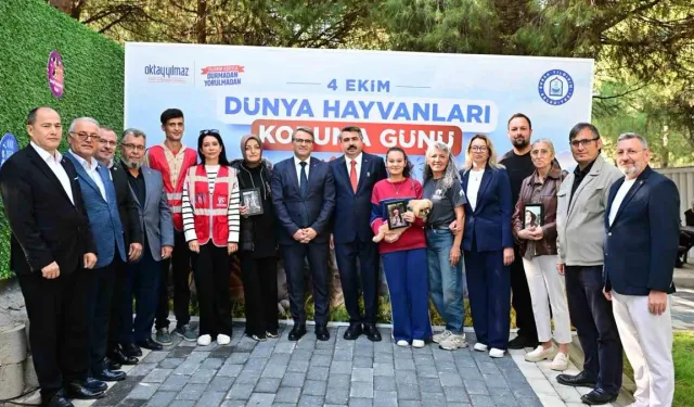 Bursa Yıldırım’da sokak hayvanları için farkındalık etkinliği