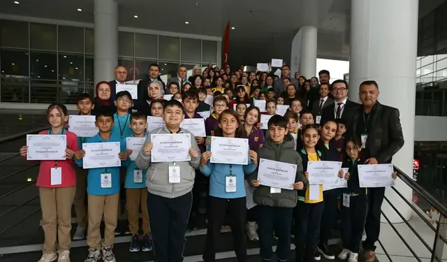 Bursa’da çevre bilinci için 72 öğrenci bir araya geldi