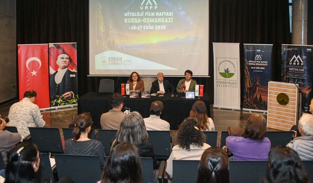 Bursa’da Anadolu efsaneleri konuşuldu! Mitoloji Film Haftası başladı