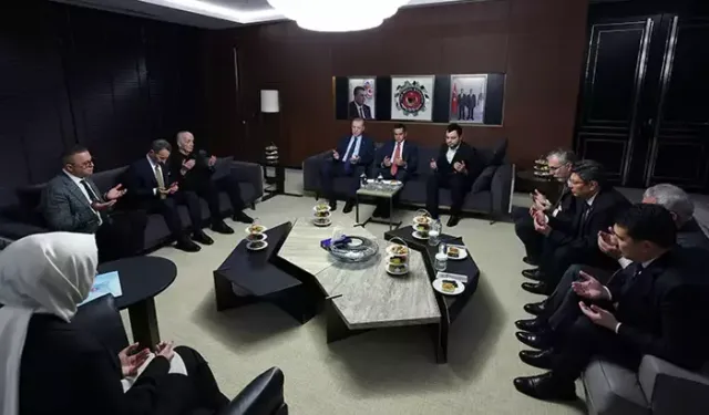 Erdoğan Pevrul Kavlak için taziye ziyaretinde bulundu