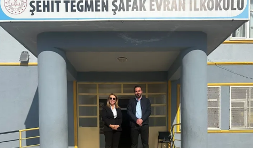 Şırnak merkez Şehit Teğmen Şafak Evran İlkokulu öğrencilerine destekte bulundu