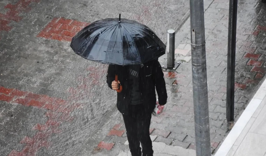 Meteorolojiden sağanak ve rüzgar uyarısı