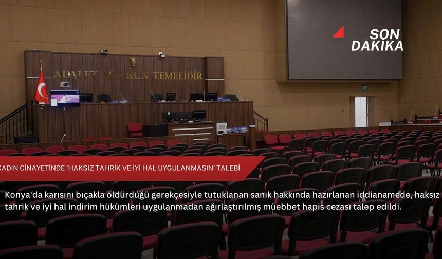 Kadın cinayetinde ‘haksız tahrik ve iyi hal uygulanmasın’ talebi