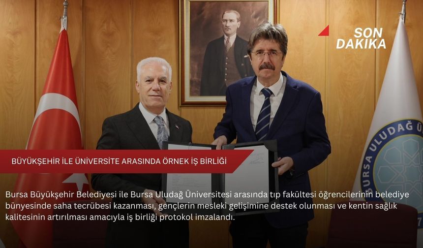 Büyükşehir ile üniversite arasında örnek iş birliği