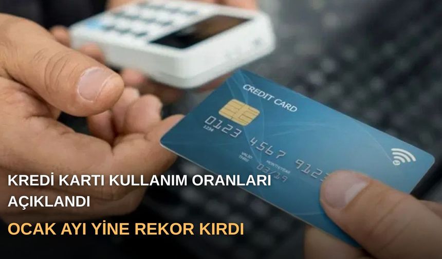 Kredi Kartı kullanım oranları açıklandı