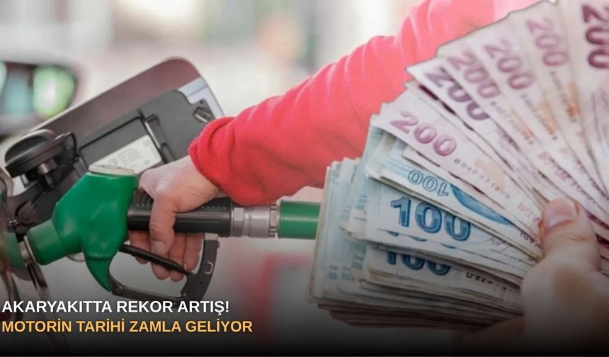 Akaryakıtta rekor artış! Motorin tarihi zamla geliyor