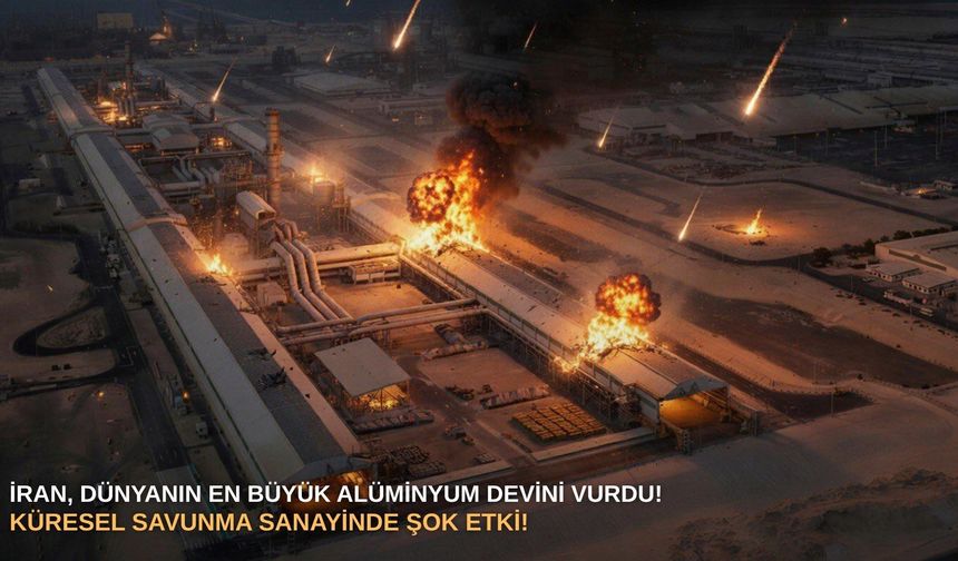 İran, Dünyanın En Büyük Alüminyum Devini Vurdu! Küresel Savunma Sanayinde Şok Etki!
