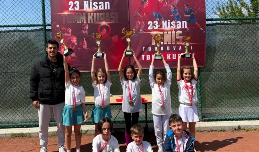 Osmangazili raketler 23 Nisan kupası'nda parladı