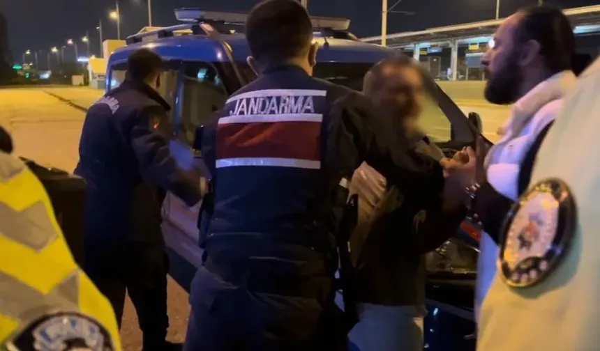 Bursa trafiğinde tansiyon fırladı! Hem polise hem devlete küfür yağdırdı...