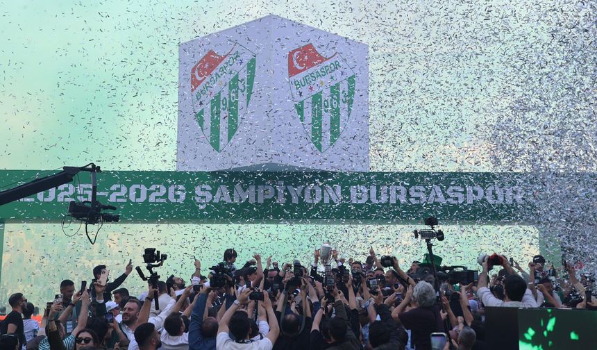 Bursa Valiliği'nden şampiyon Bursaspor’a gurur dolu kutlama