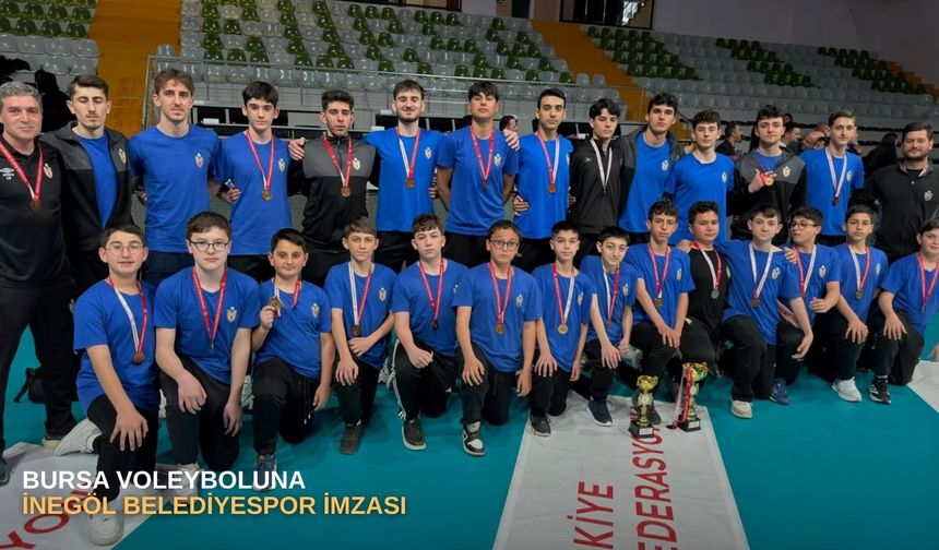Bursa Voleyboluna İnegöl Belediyespor imzası