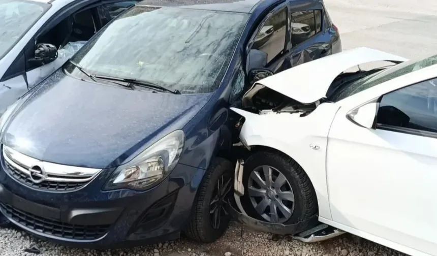 Bursa'da uykulu sürücü kabus yaşattı!