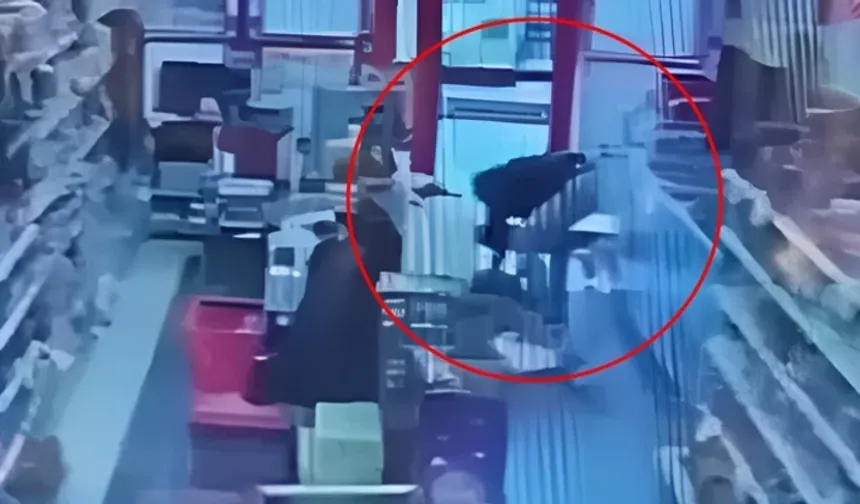 Gürsu'da marketteki yaşam mücadelesinde jandarma imzası