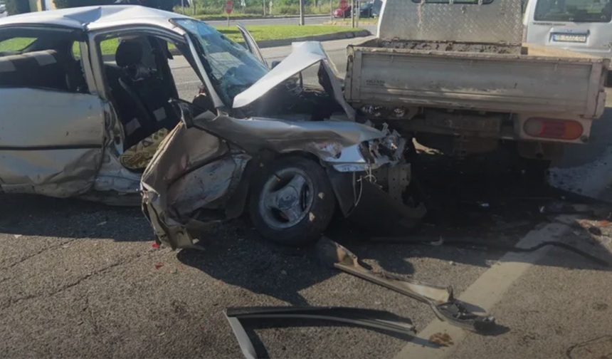 Bursa'da zincirleme kaza! 1 ölü, 4 yaralı var