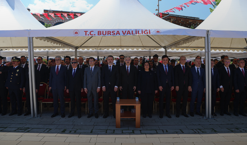 Bursa’da 19 Mayıs Coşkusu: 107. Yıl Gururla Kutlandı