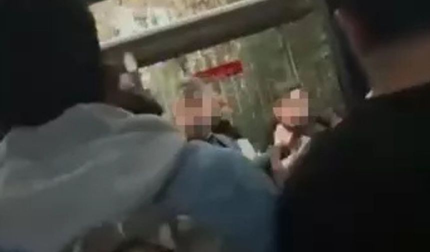 Bursa’da otobüste akılalmaz görüntüler: Şişeler havada uçuştu!