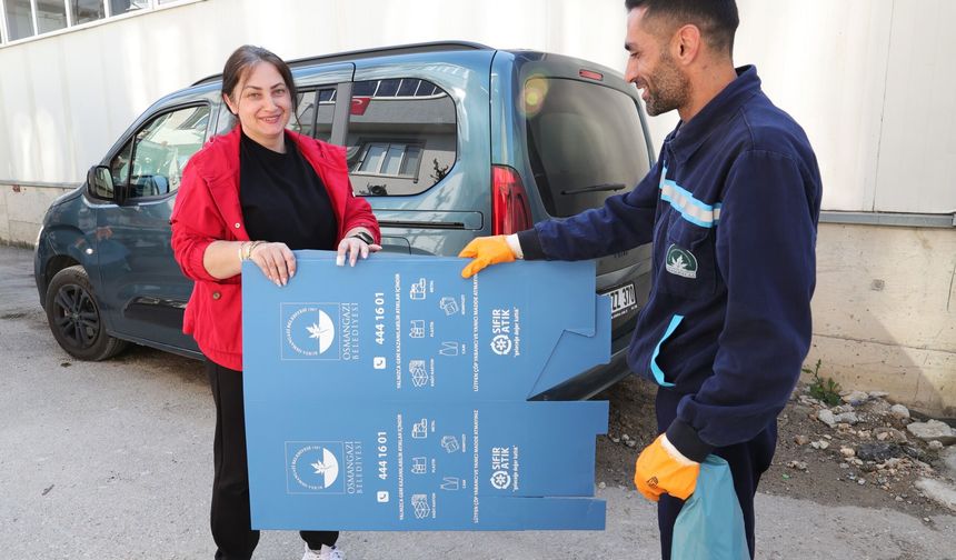 Bursa’da atıklar servete dönüşüyor!