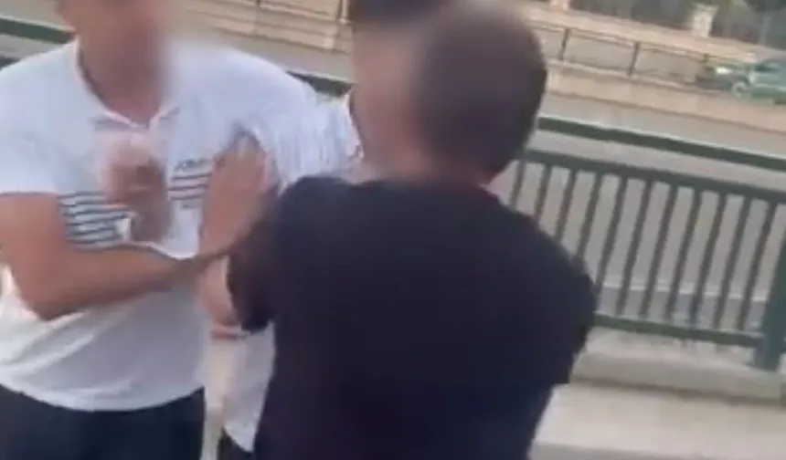 Bursa’da minibüsçülerin kavgası sosyal medyayı salladı!