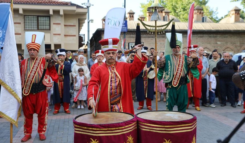 Bursa'nın fethinde 700. yıl coşkusu