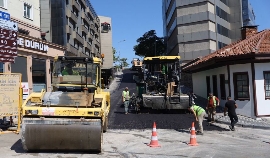 1. Murat caddesi yenilendi