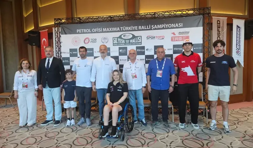50. Yeşil Bursa Rallisi basın toplantısı yapıldı, motorsporlarında heyecan dorukta!