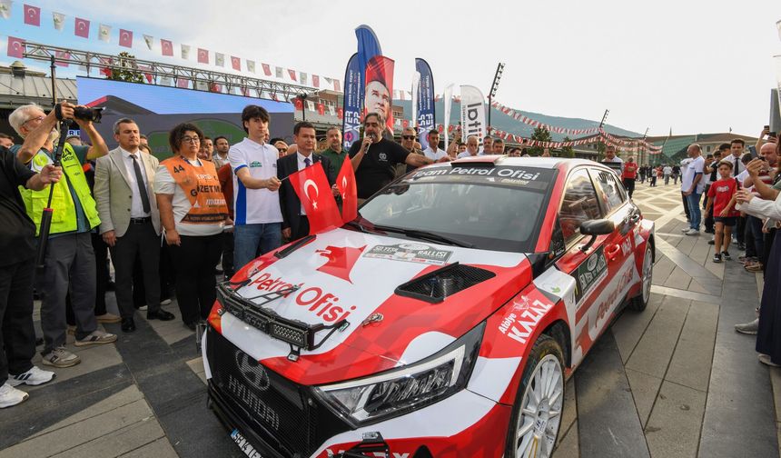 50. Yeşil Bursa Rallisi Osmangazi’den start aldı