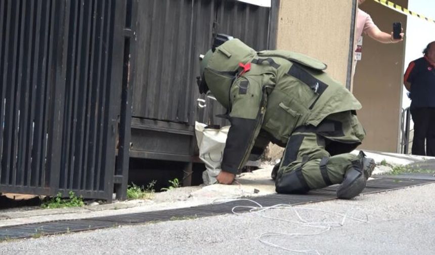 Bursa’da nefes kesen tatbikat: Bomba imha uzmanları sahaya indi