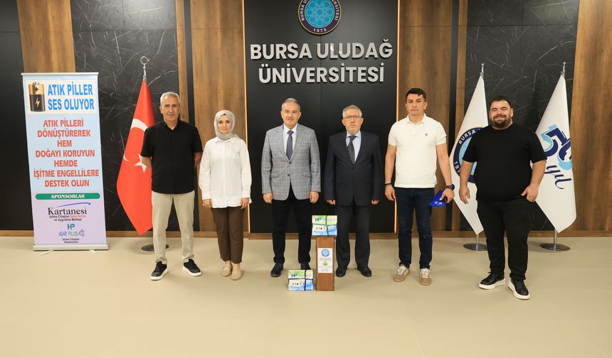 Bursa’da atık pil toplayanlara ücretsiz işitme cihazı desteği