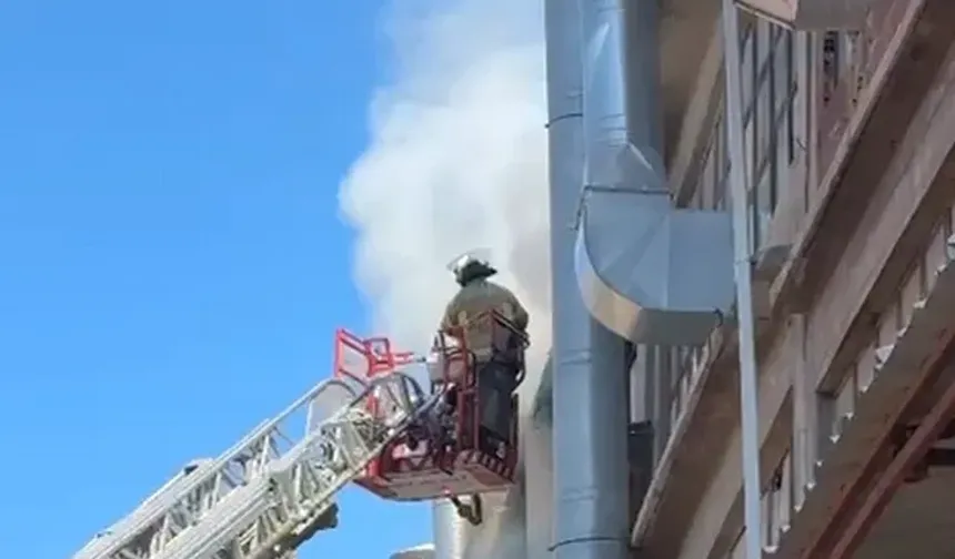 Bursa'da sanayide yangın! İmalathane alevlere teslim oldu
