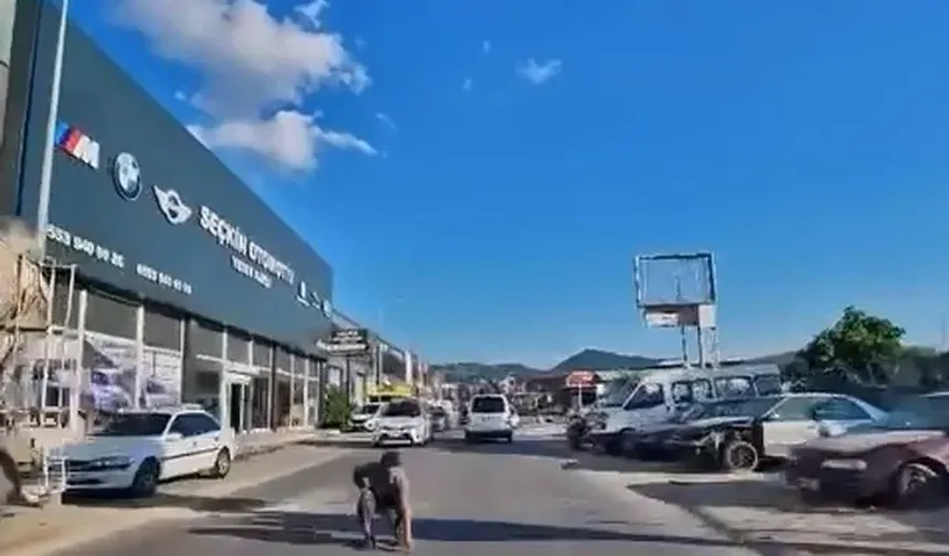 Bursa’da düşen eşyasını almak isterken az kalsın canından oluyordu!