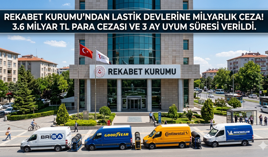 Lastik Sektörüne Dev Ceza