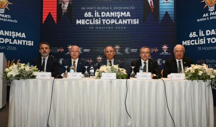 AK Parti Bursa’da vefa mesajı!